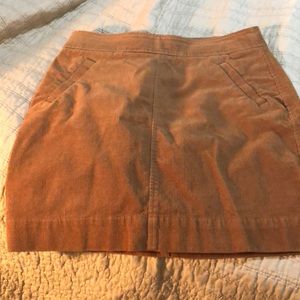 Women’s corduroy skirt, Loft